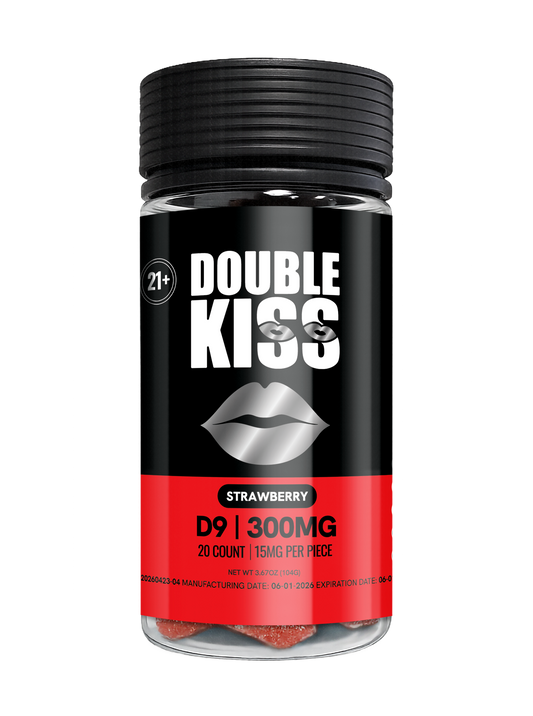 Delta 9 15MG Strawberry - 20 Count Jars