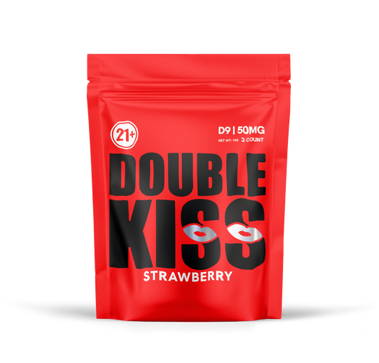 Delta 9 50MG Gummy - Strawberry