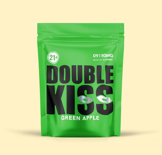 Delta 9 50MG Gummy - Green Apple