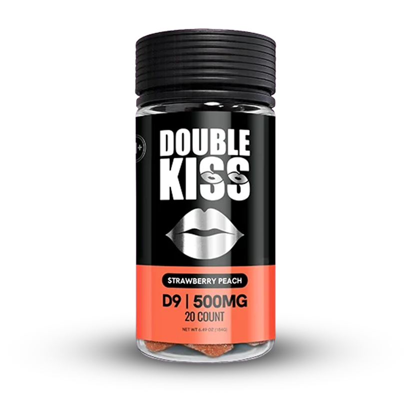 Delta 9 25MG Strawberry Peach - 20 Count Jars